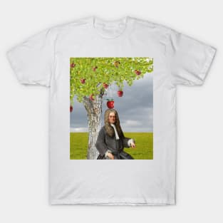 Isaac Newton Apple Tree T-Shirt